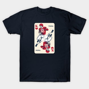 New England Patriots King of Hearts T-Shirt